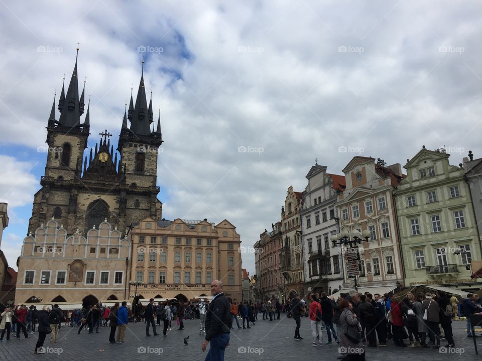 Day time in Prague 