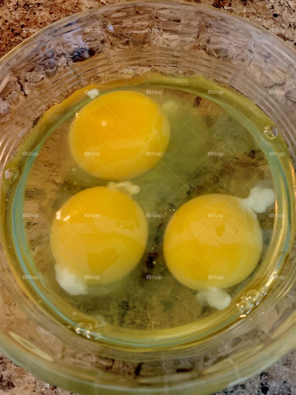 3 eggs