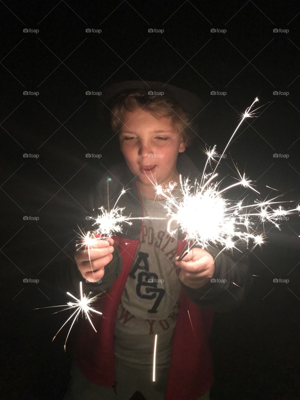 Sparkling through your childs amazement in the New Year 