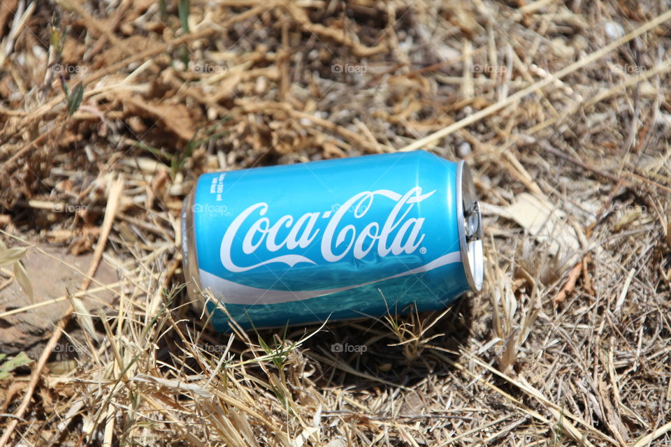 Blue Coca Cola. Coca Cola in turkey