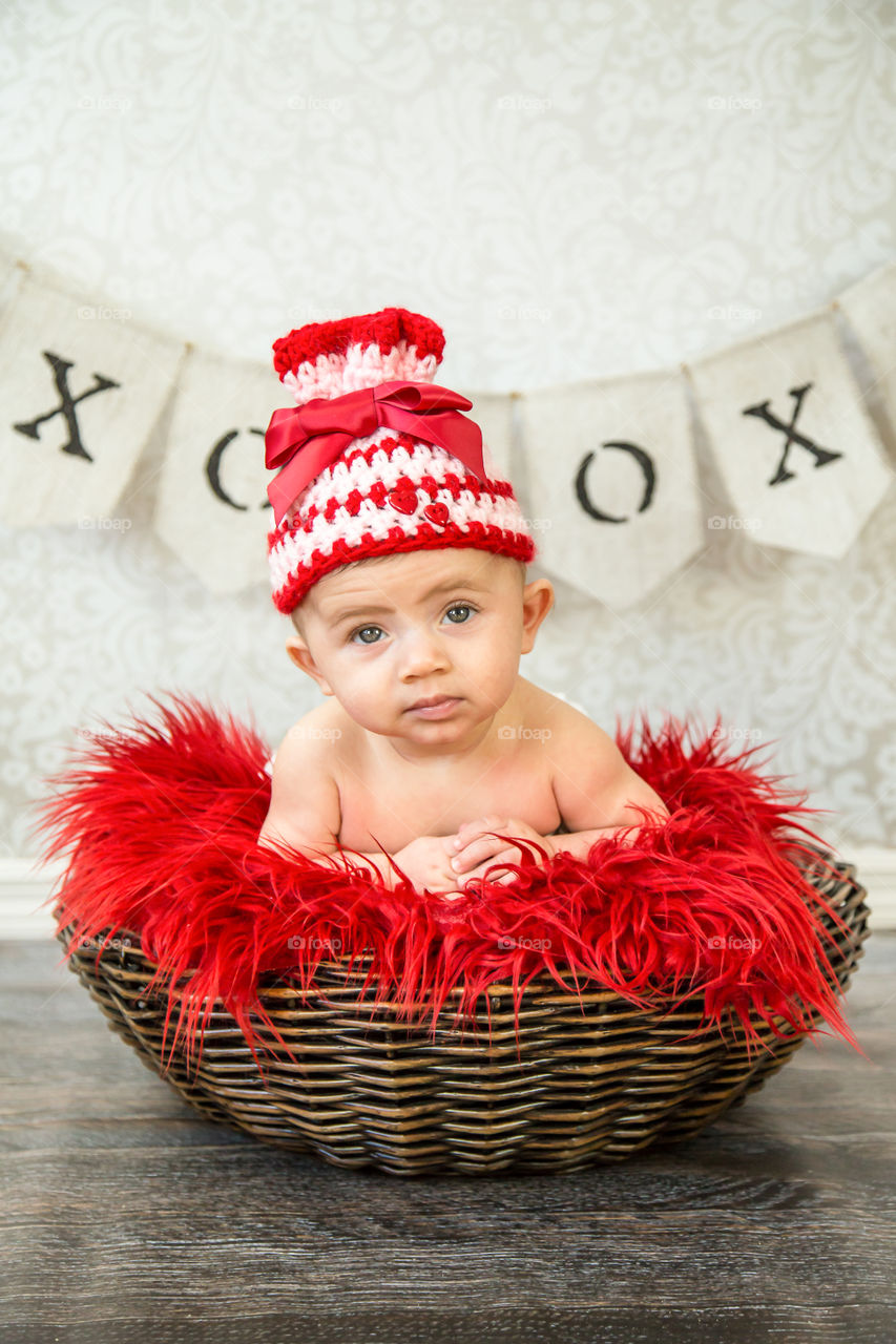 Valentine, Valentine's Day, Baby, Girl, Infant