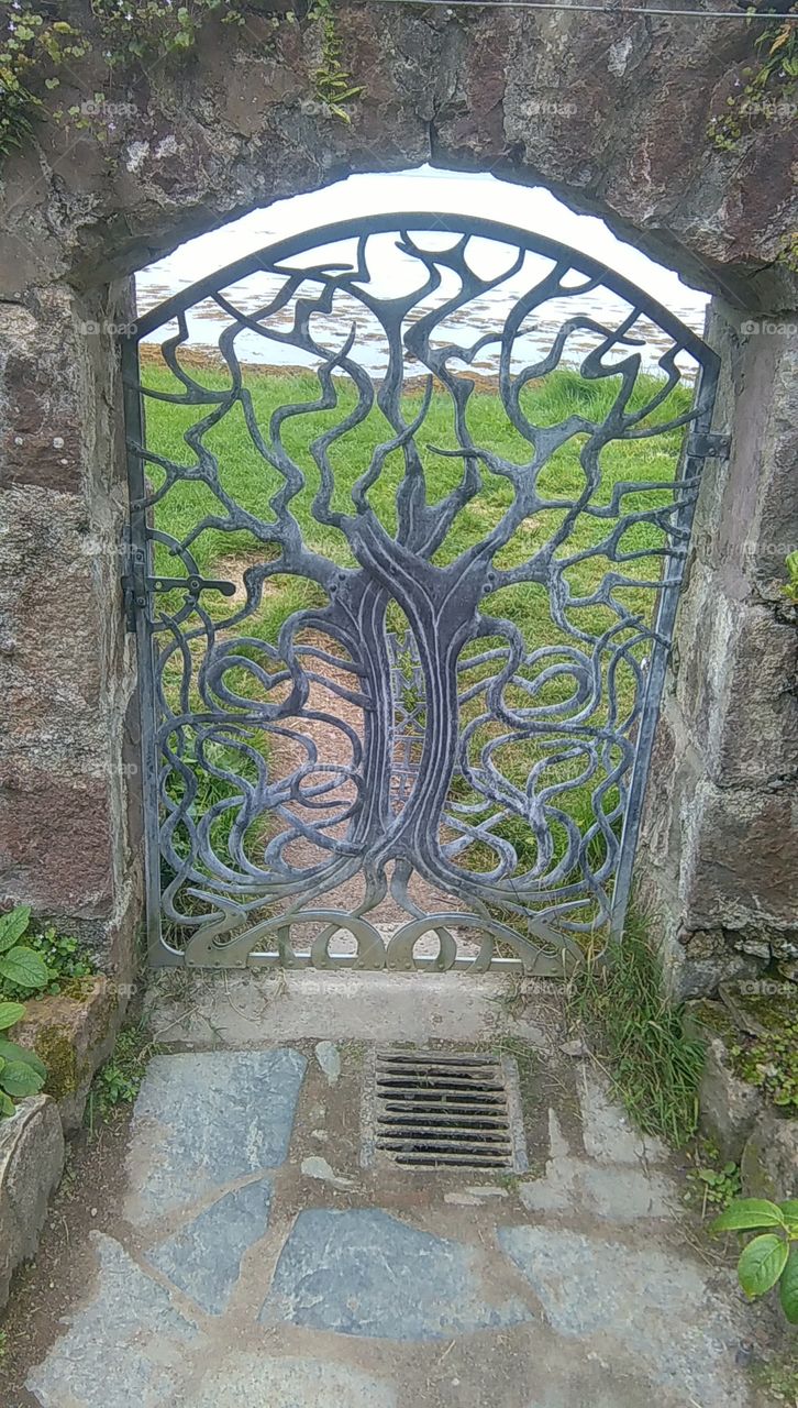 Gate, Inverewe Gardens