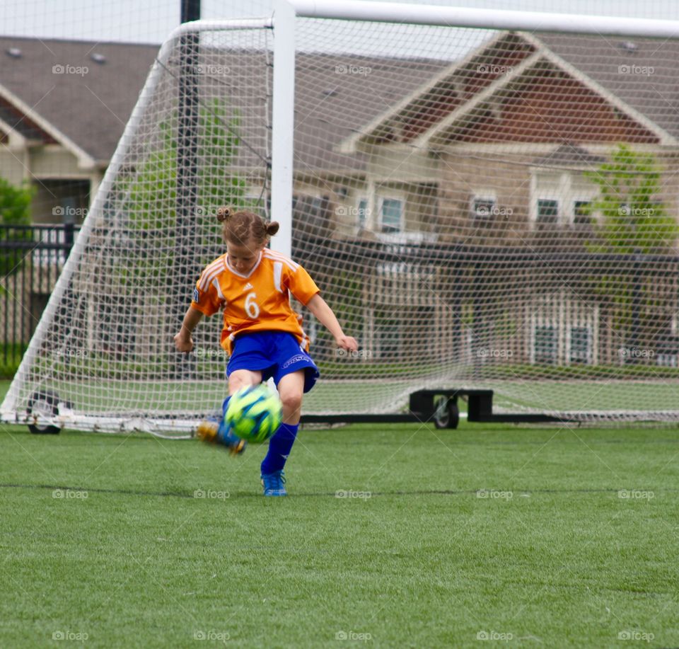 Playing defense on the #1 soccer complex in the Midwest! 