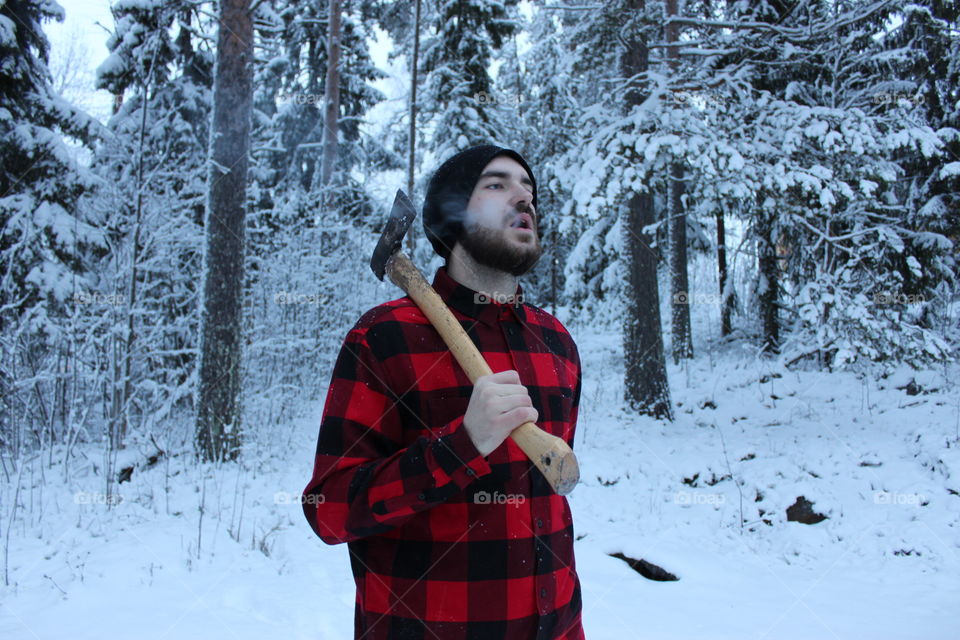 lamberjack style. winter
