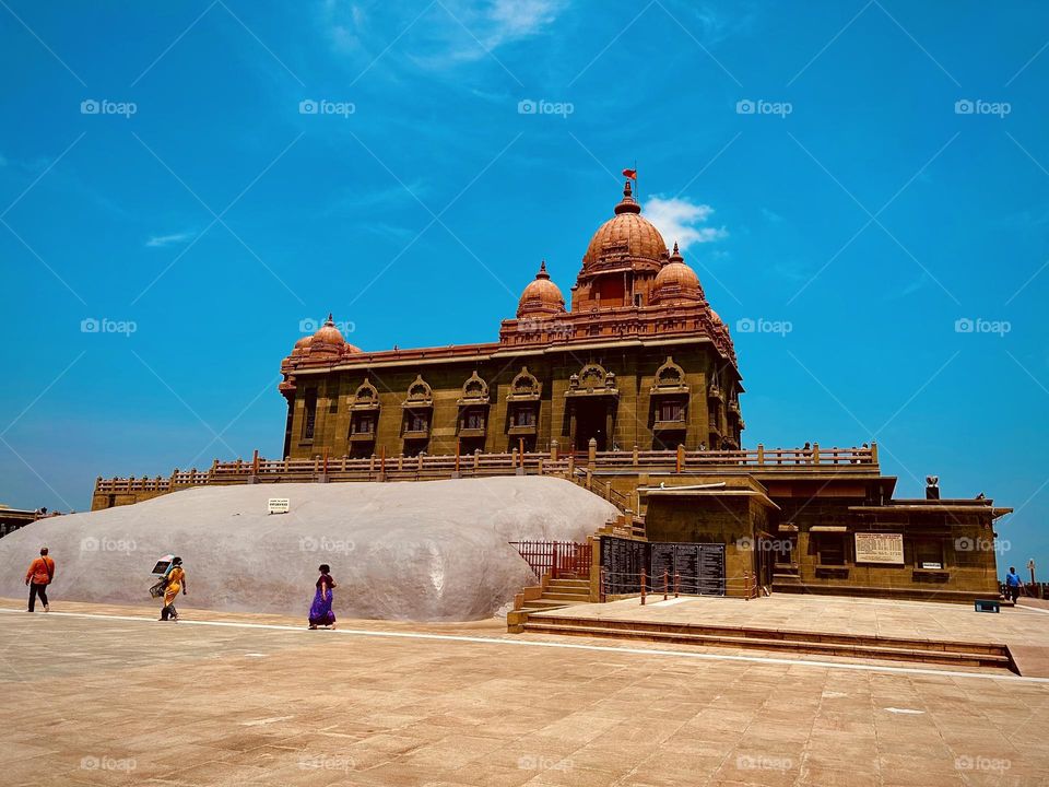 Vivekananda Memorial Rock  - mobile phone photography - iPhone 