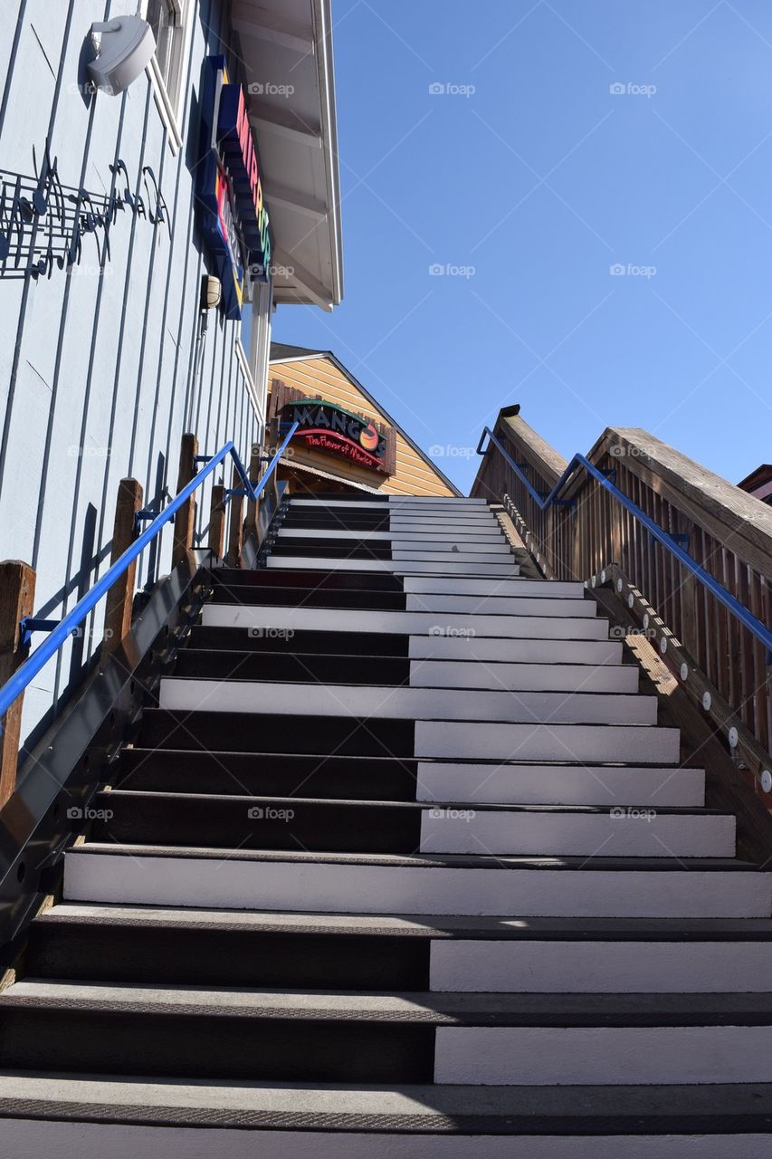 travel california piano stairs pier 39 by enchantedeyee