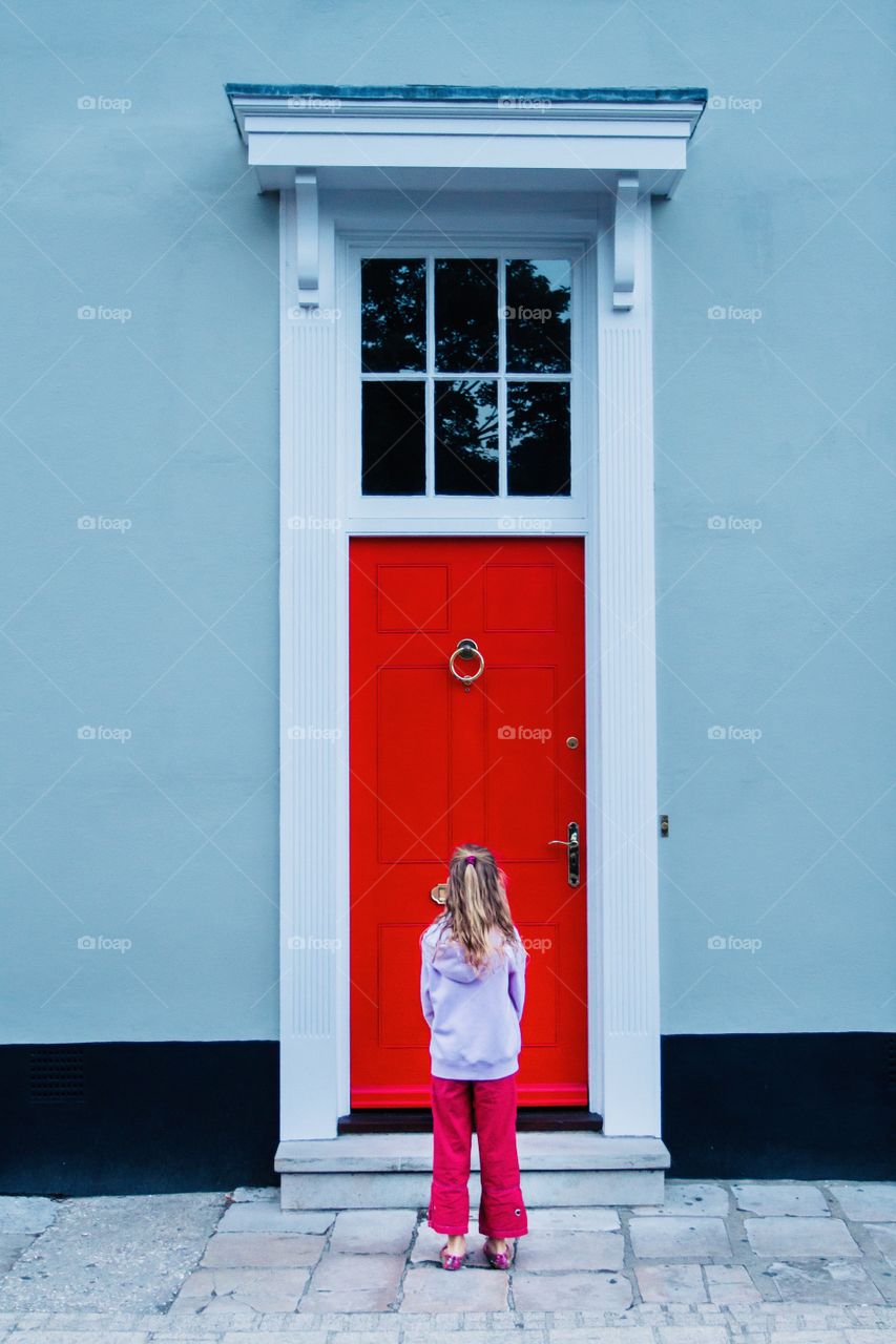 Red door