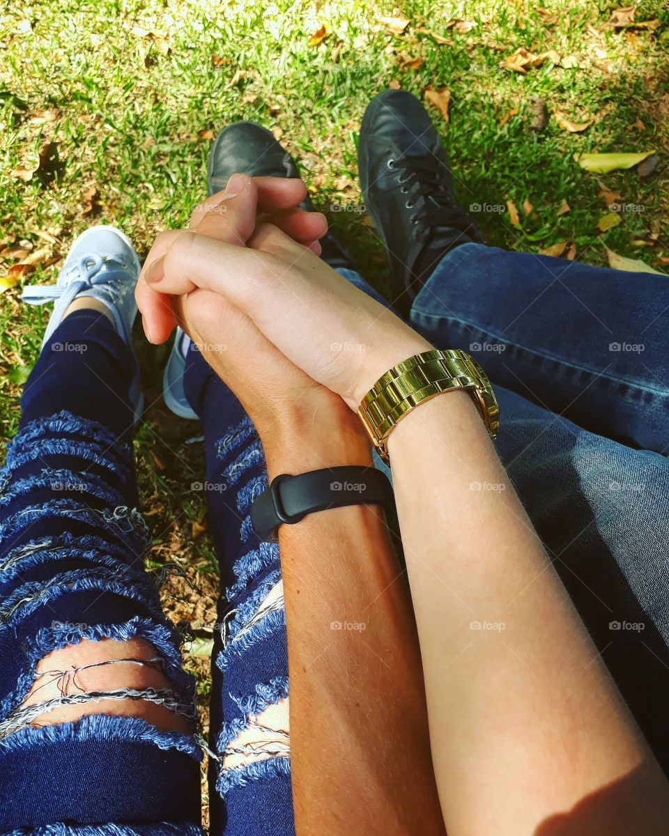 At dawn of a new life.