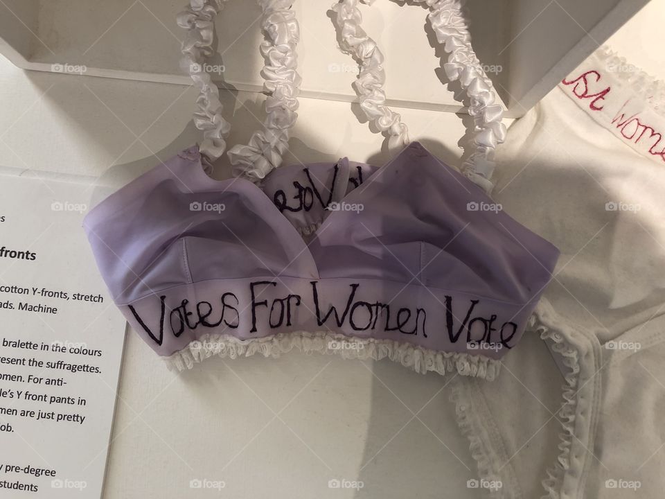 The Suffragettes used any form or notion to get out there message which was ‘Votes For Women’