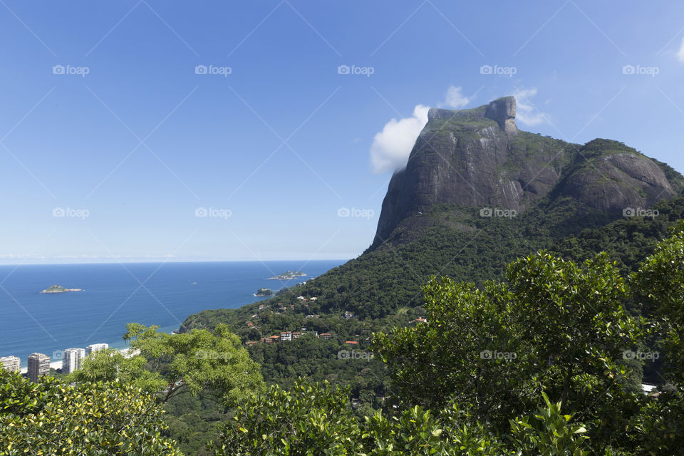 Sao Conrrado beach in Rio de Janeiro Brazil.