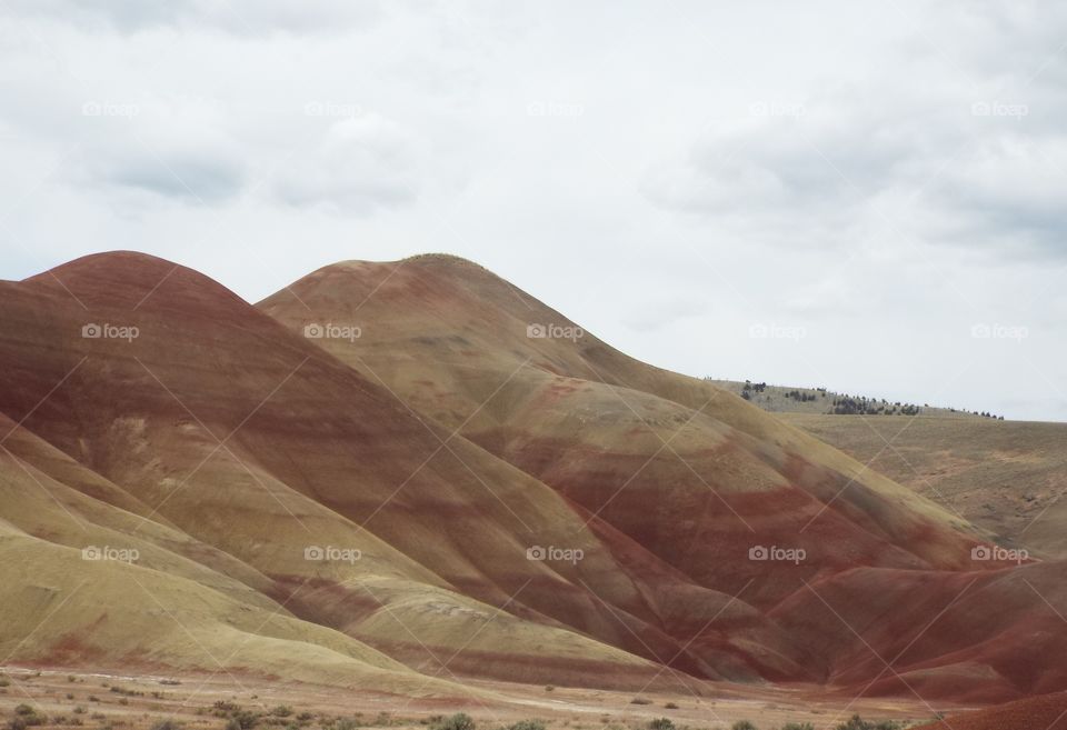 Painted Hills. Eastern Oregon