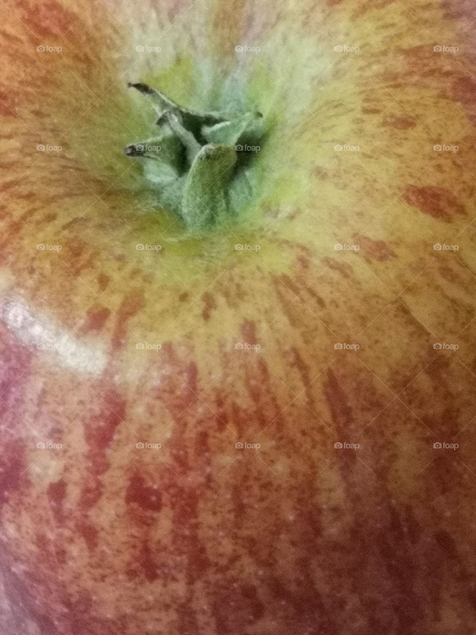 Close up of an apple