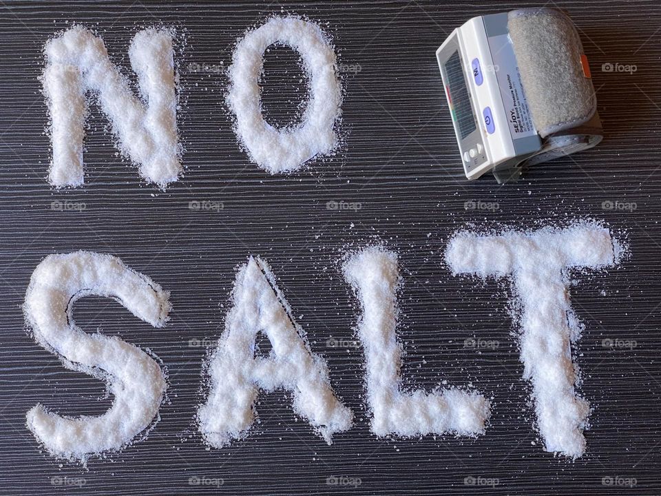 Keep yourself safe from high blood pressure by preventing white salt 