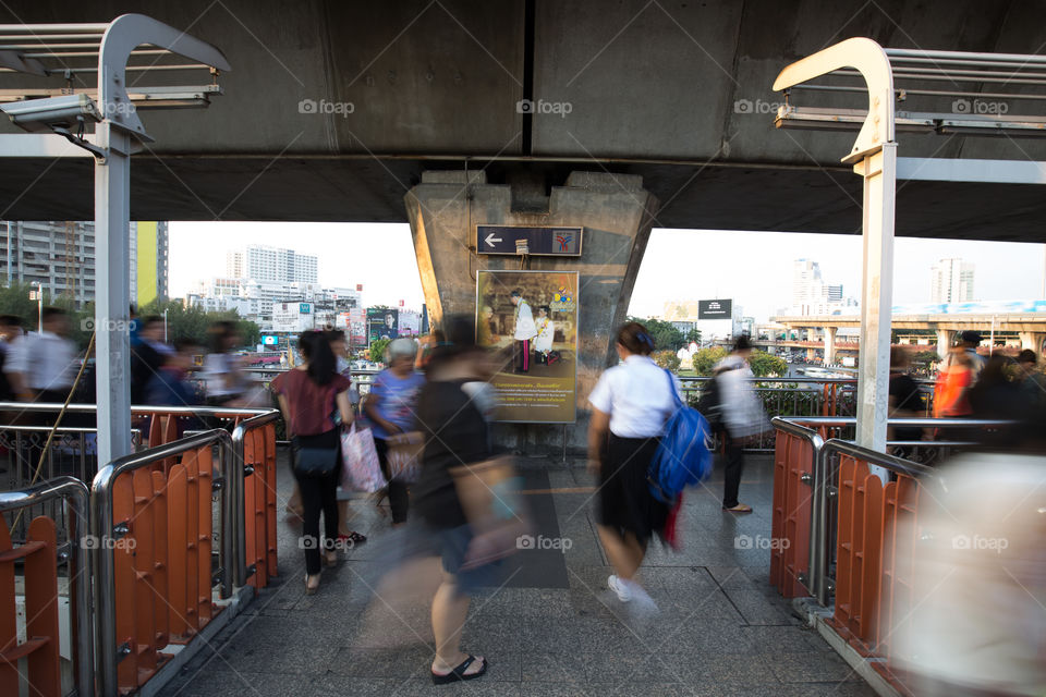 BTS public train station 