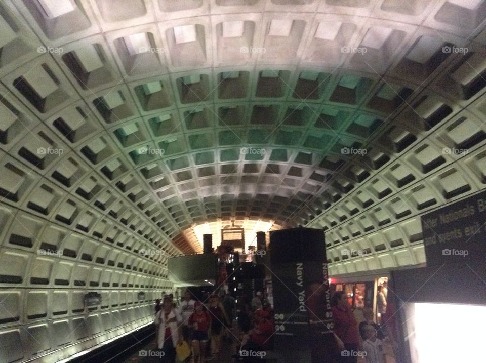 DC Metro Train Station
