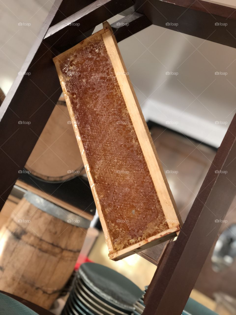 Raw honeycomb