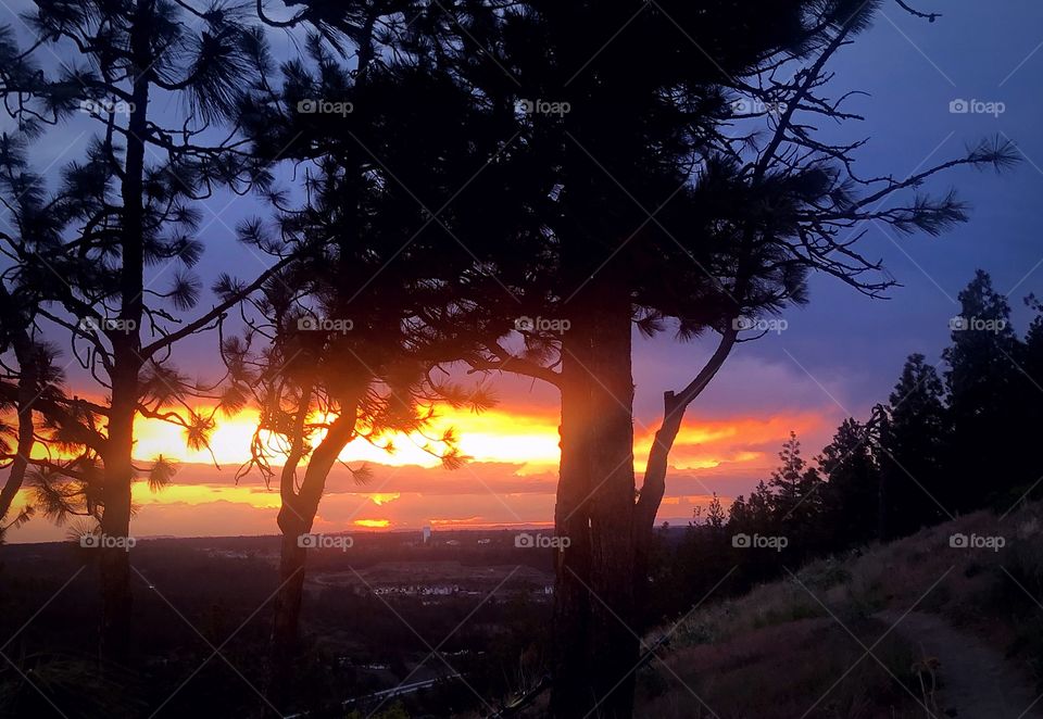 Sunset on the bluff #2