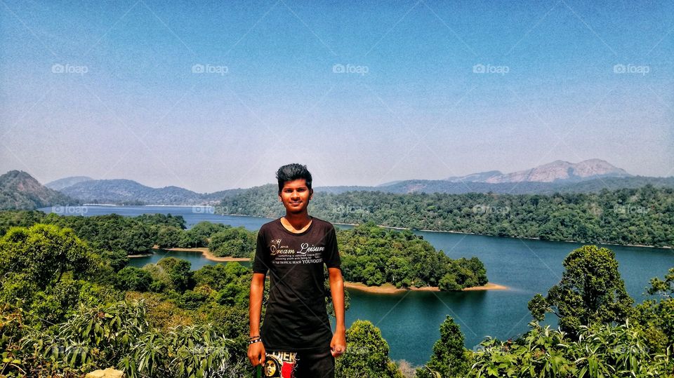 this is not island but creative of nature very perfectly maded this environmental