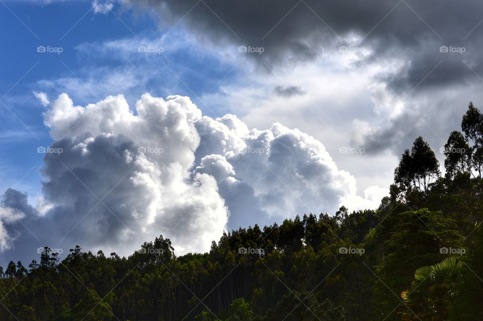 Storm clouds