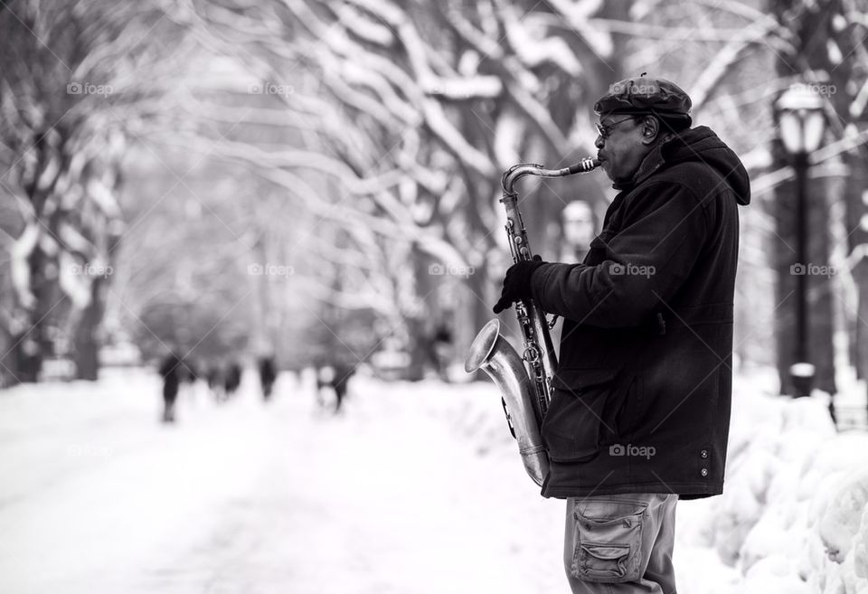 Sax in the city