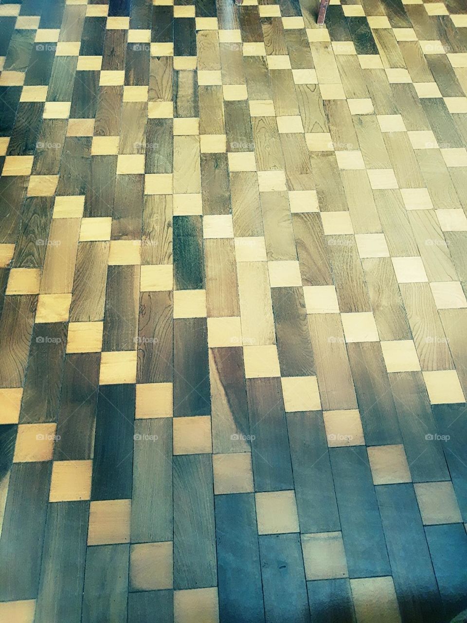 wooden floor