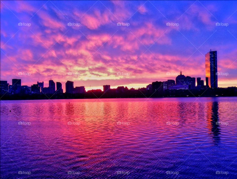 Boston Sunrise HDR