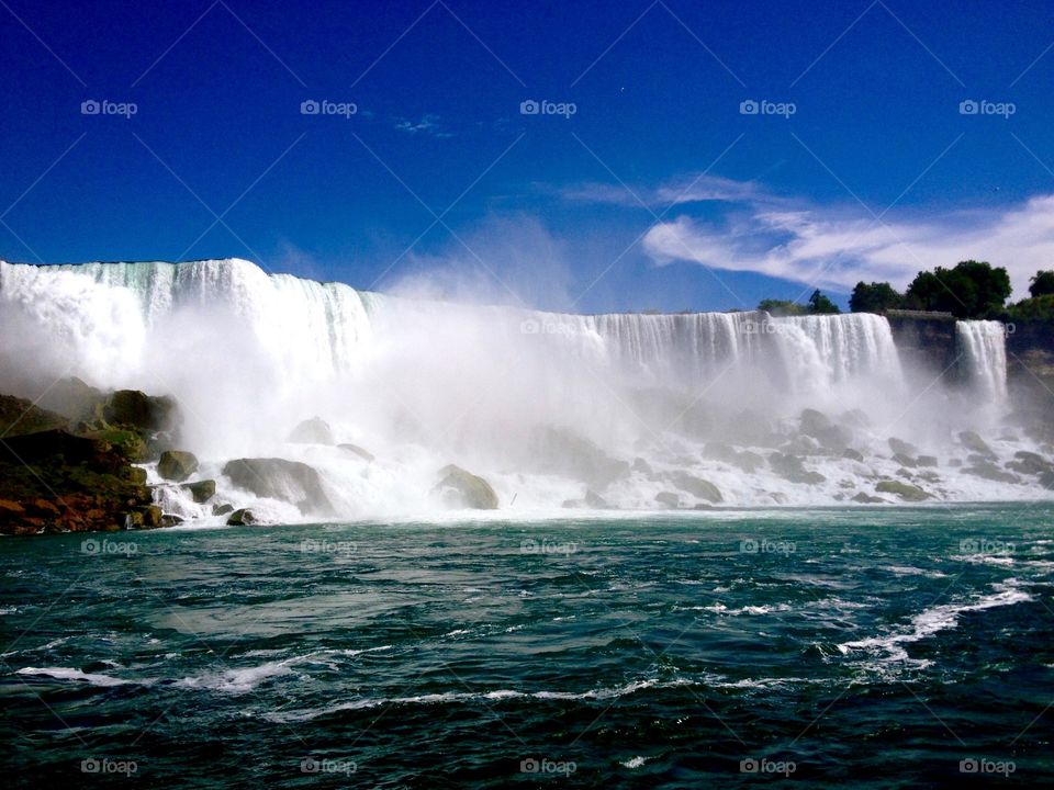 Niagara Falls up close 