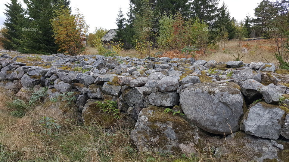 stone wall