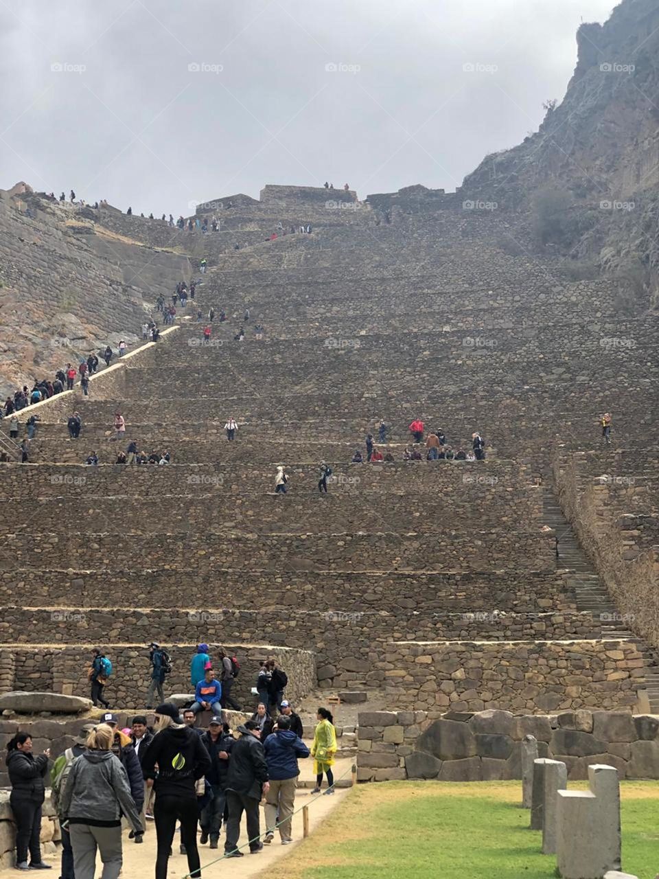 Old temple in Peru