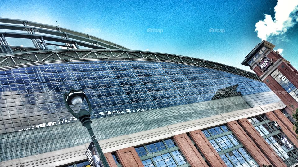 Architecture. Miller Park Stadium