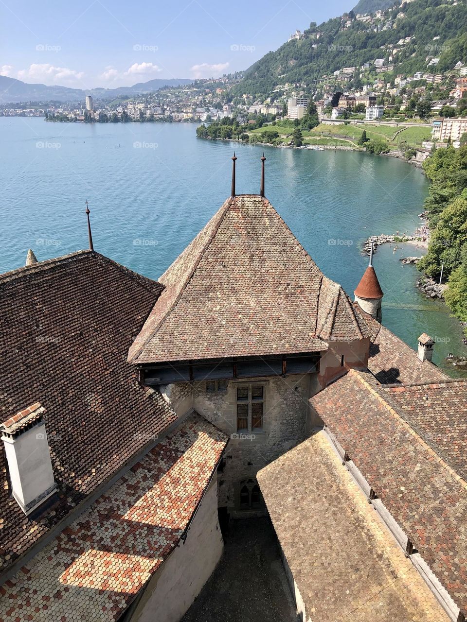 View from the castle tower