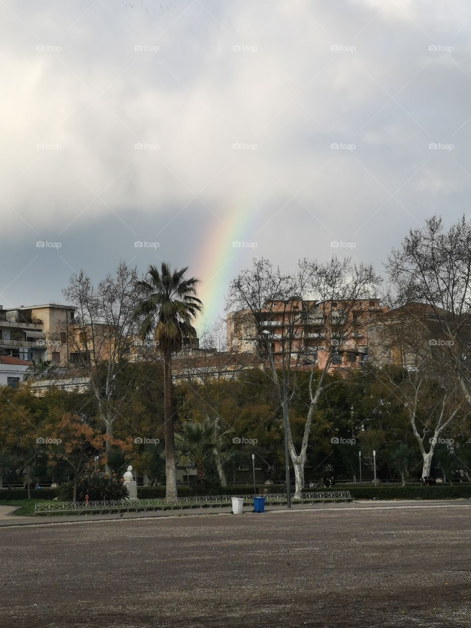 Rainbow in the park