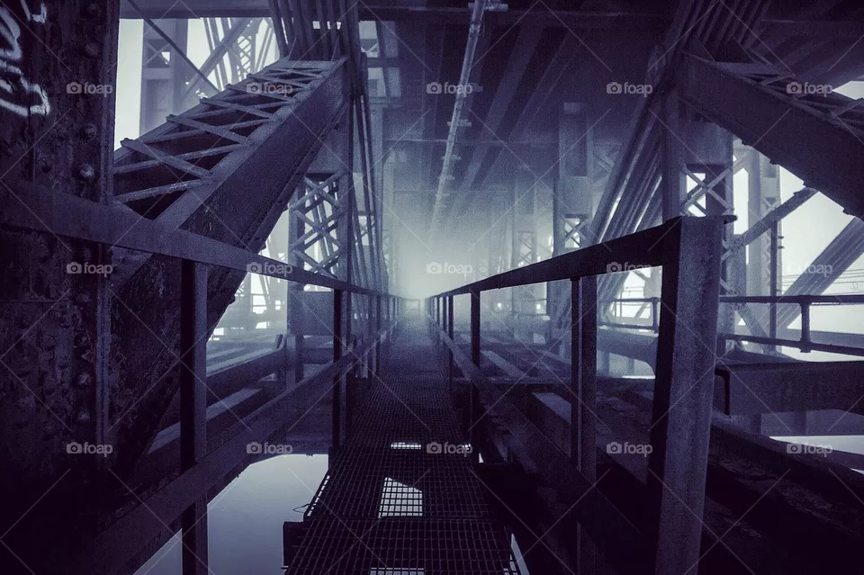 No Person, Bridge, Architecture, Light, Building