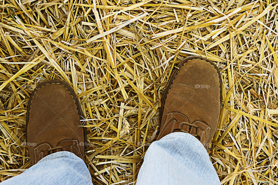 From where I stand ... straw