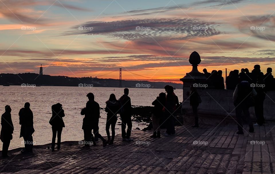 Lisbon sunset