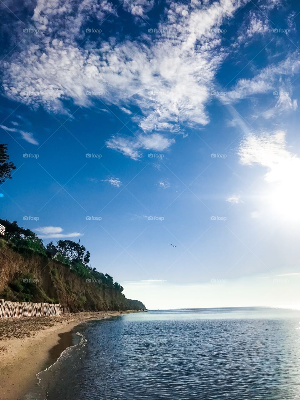 Beautiful sky and sea