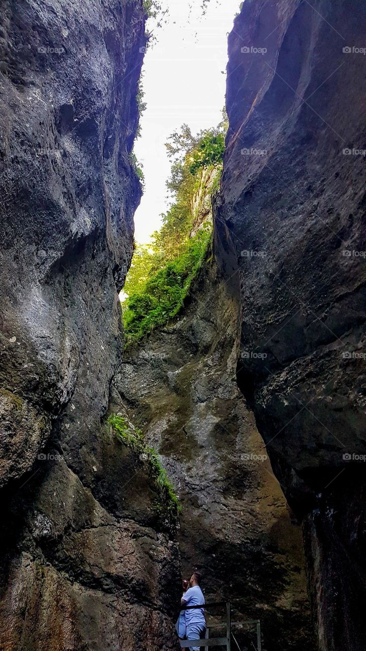 hiking in the mountains, Brasov, Romania