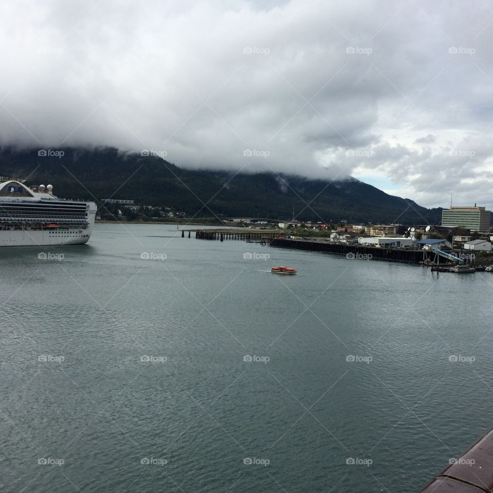 Into the Mist you can go by following the waterway up the mountain in Alaska