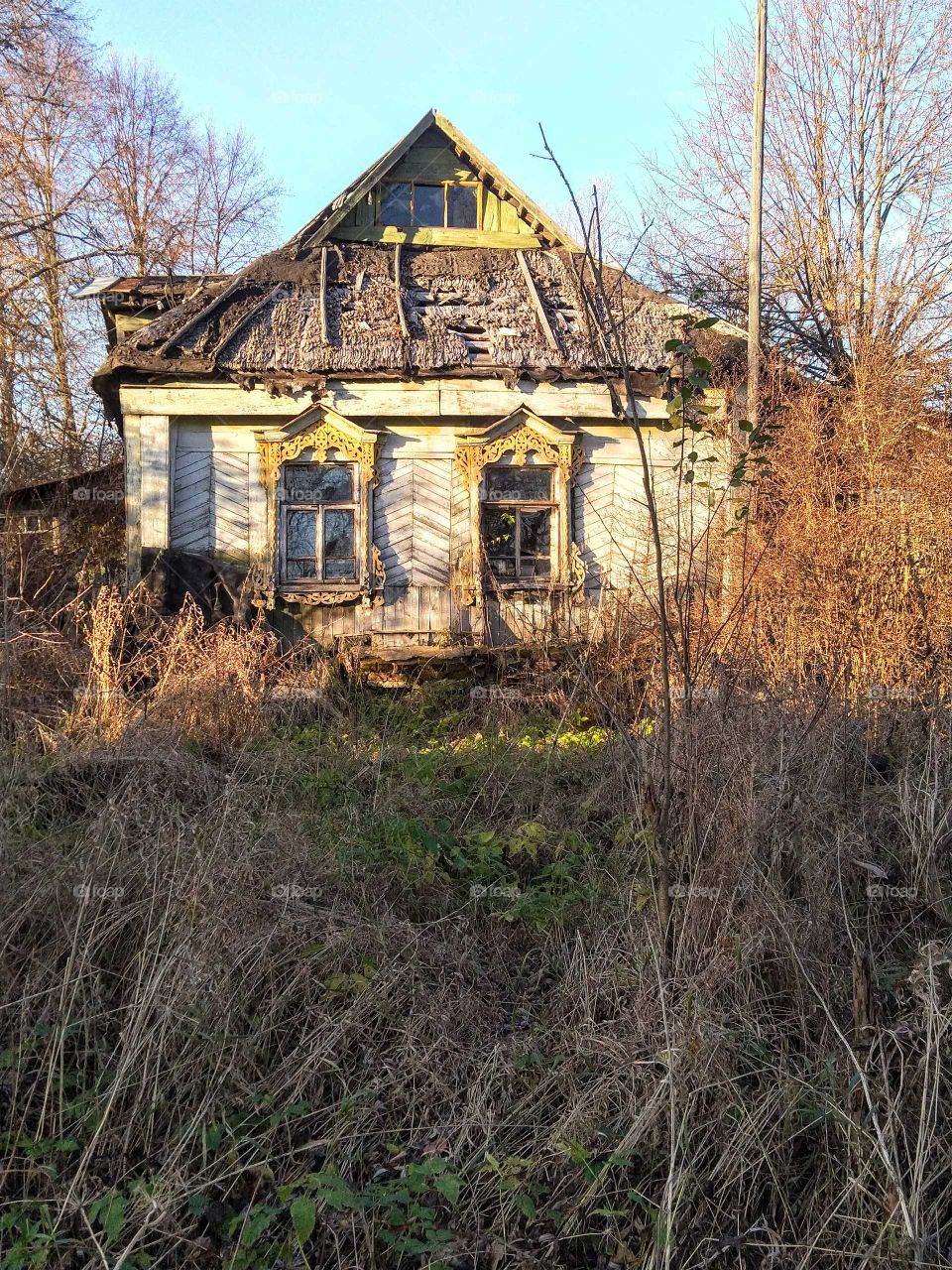 деревенский дом