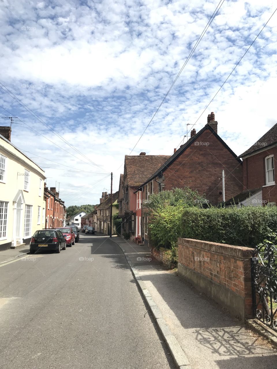 Suffolk Street on a warm summer day