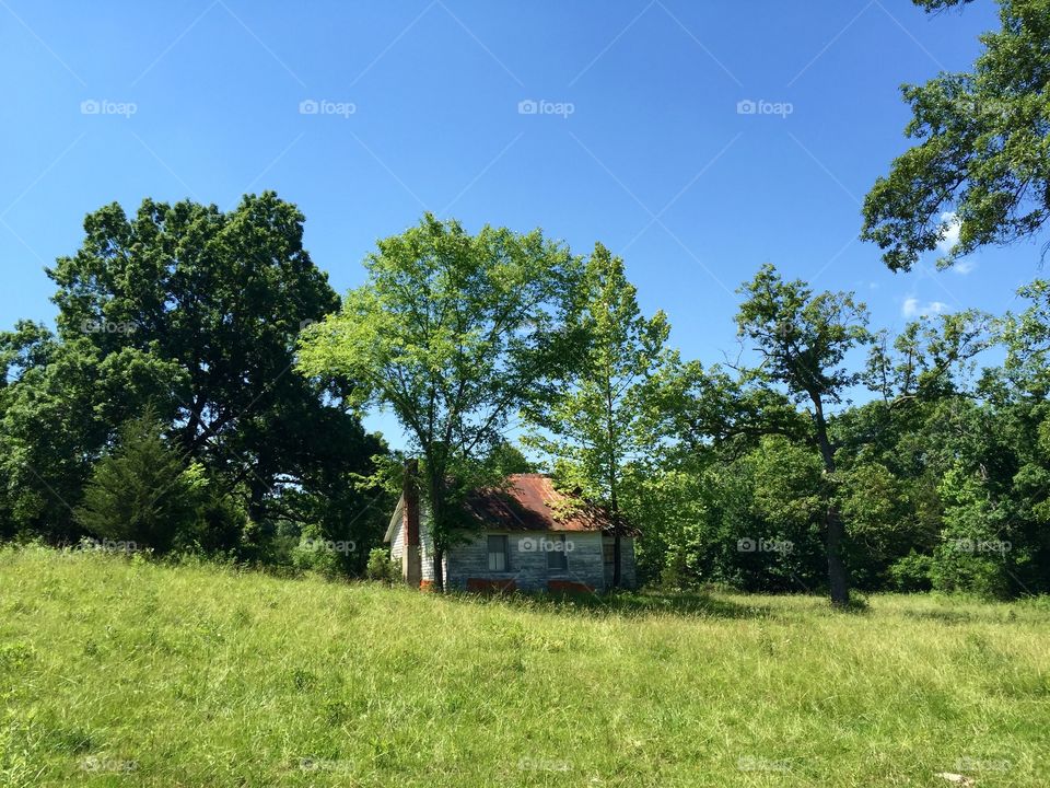 Old Schoolhouse on the Hill