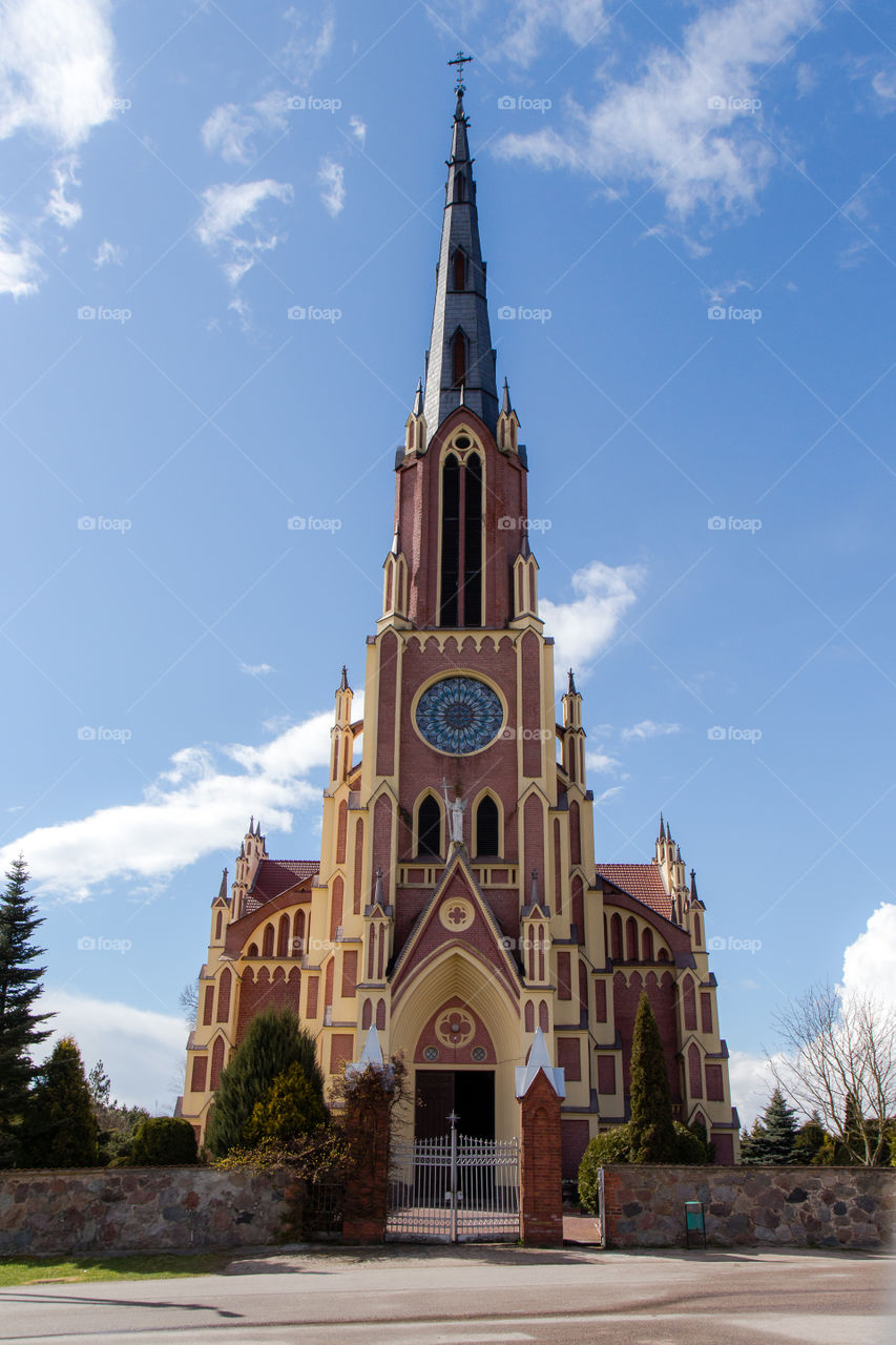 The Church of the Holy Trinity is a Catholic church in the agro-town of Hervety, Grodno region, Belarus. Refers to the Ostrovets dean of the Grodno diocese.