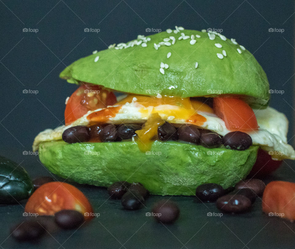 Avocado burger