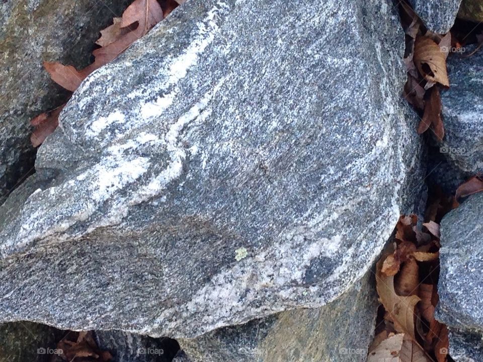Blue stone granite rock from westerly to
