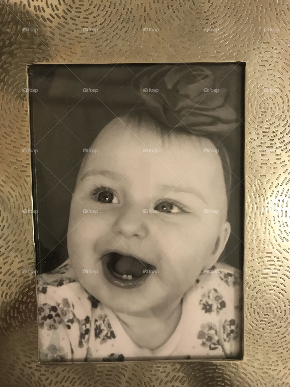 My niece Lisa when she was a baby.