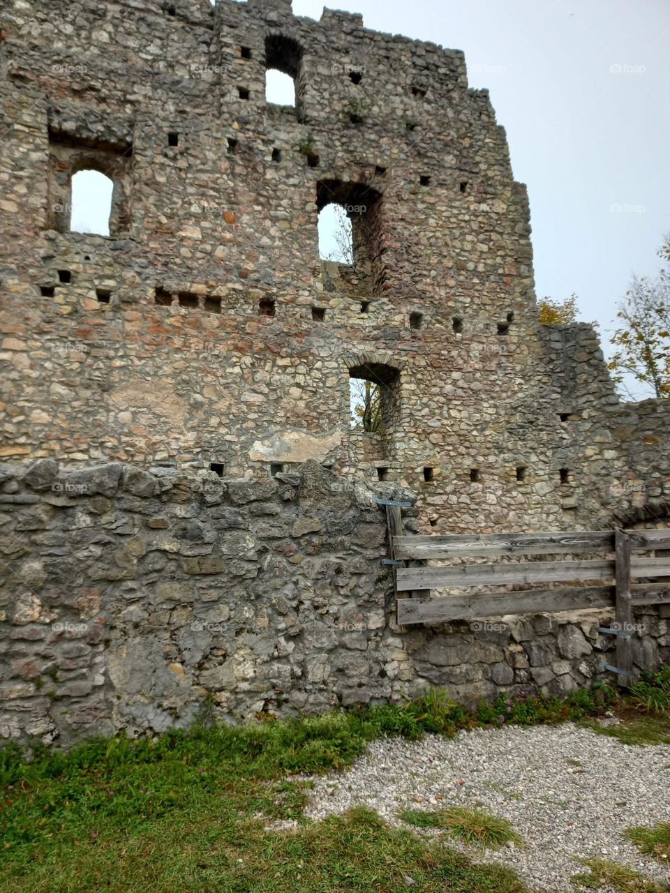 Medieval Castle Ruins in Bavaria