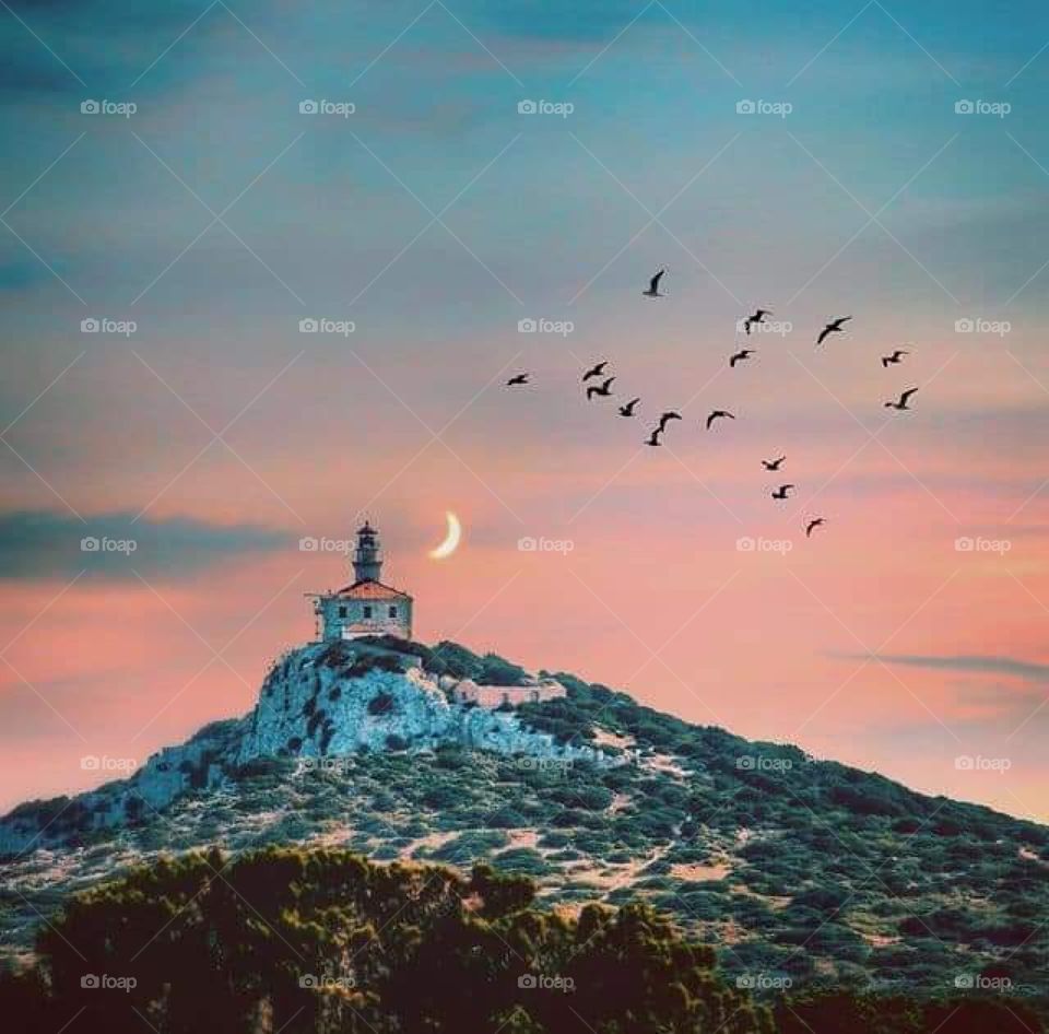 Island and city Hvar