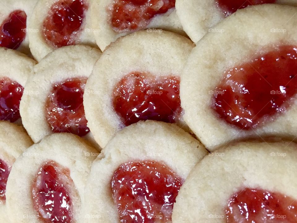 Thumbprint cookies 