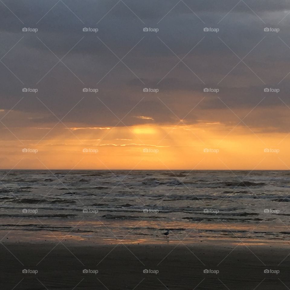 Winter Sunrise over Gulf of Mexico