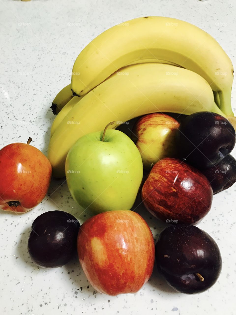 Fruits-banana-plum-apples-healthy-health 